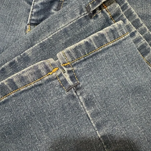Vintage America Blue Cropped Jeans - Picture 3 of 5